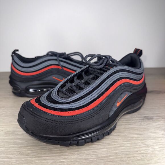 Nike Air Max 97 'Black Anthracite Picante' 921826-018 Men’s Size 6.5 - Picture 2 of 16